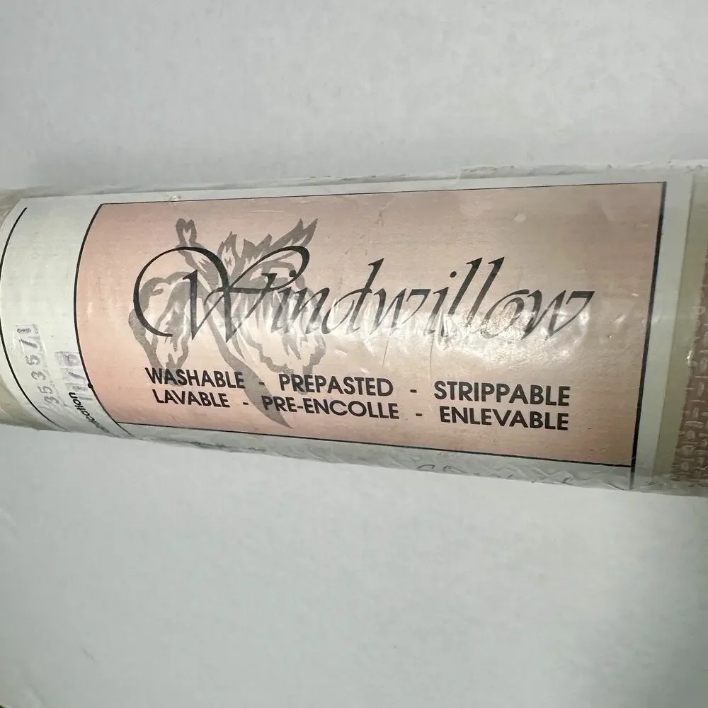 Windwillow Wallpaper Roll Chesapeake Bay 35351 Vintage Washable Prepasted Italy